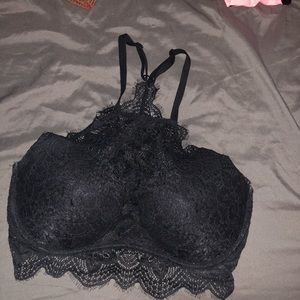 High neck bralett from pink